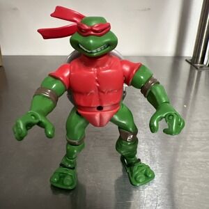 2004 TMNT Teenage Mutant Ninja Turtles Ninja Knights RAPHAEL Action Figure Red